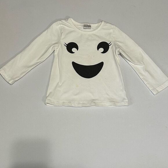 Smiley Face 3 piece outfit (Tag Size Lg) Size 4T - Picture 7 of 10